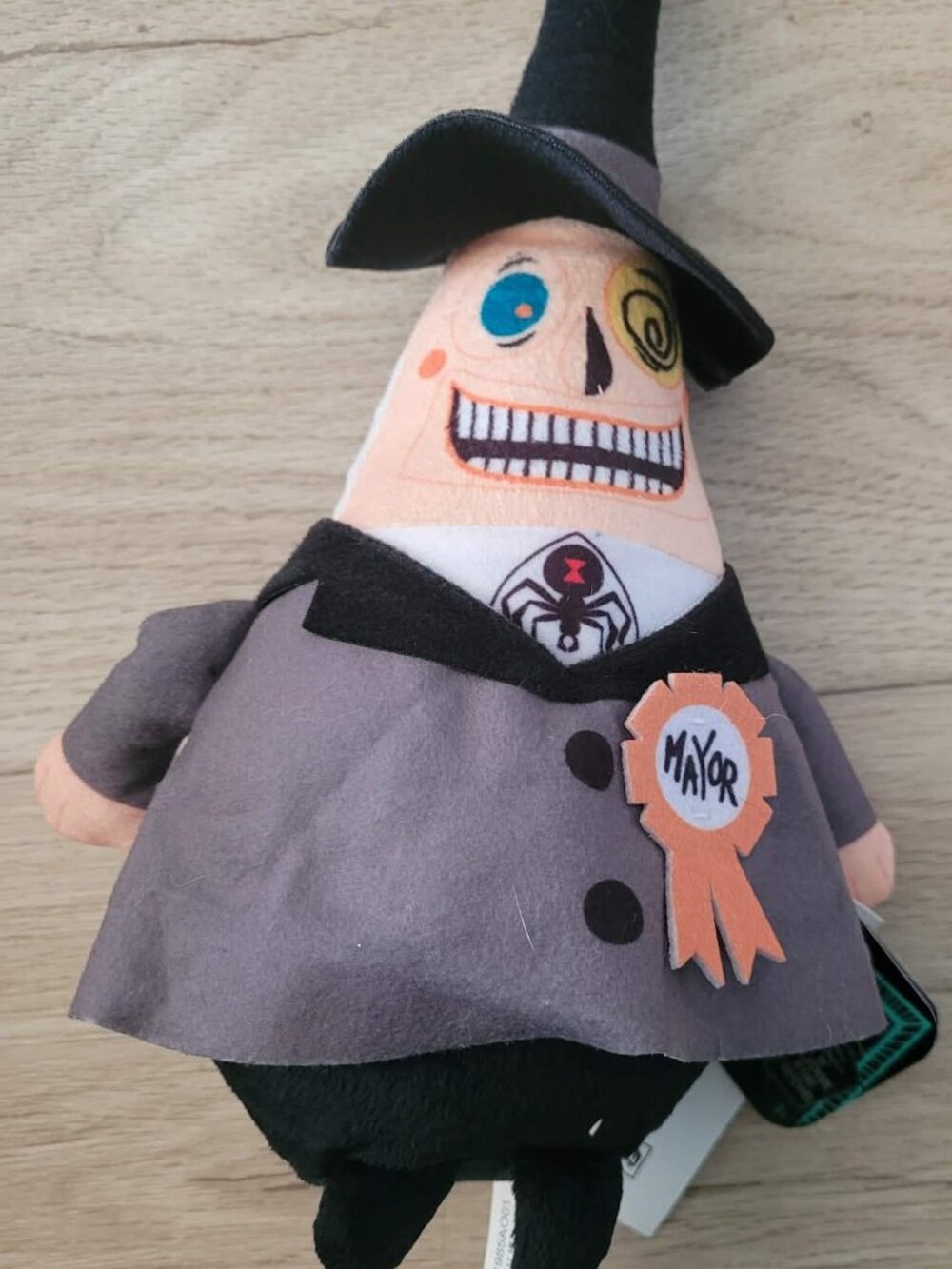 new justplay DISNEY NIGHTMARE BEFORE CHRISTMAS MAYOR PLUSH halloween movie